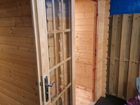 Woodpro tuinhuis met overkapping - 500x360cm - afbeelding 8 van  13