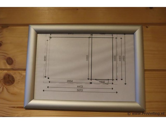Woodpro tuinhuis met overkapping - 500x360cm - afbeelding 4 van  12