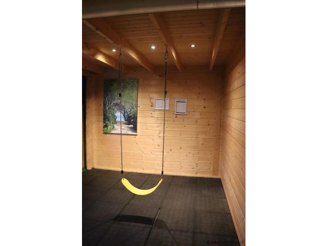 Woodpro tuinhuis met overkapping - 500x360cm - afbeelding 9 van  12