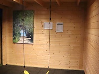 Woodpro tuinhuis met overkapping - 500x360cm - afbeelding 9 van  12