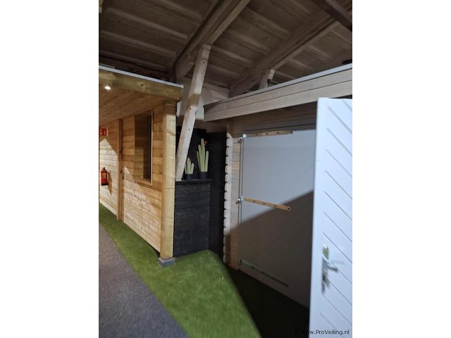 Woodpro (vuren) blokhut - 445x300cm - afbeelding 10 van  17