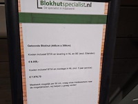 Woodpro (vuren) blokhut - 445x300cm - afbeelding 12 van  17