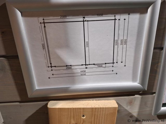 Woodpro (vuren) blokhut - 445x300cm - afbeelding 13 van  17