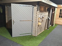 Woodpro (vuren) blokhut - 445x300cm