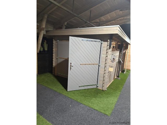 Woodpro (vuren) blokhut - 445x300cm - afbeelding 2 van  17