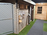 Woodpro (vuren) blokhut - 445x300cm - afbeelding 3 van  17