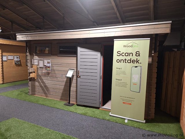 Woodpro (vuren) blokhut - 445x300cm - afbeelding 4 van  17