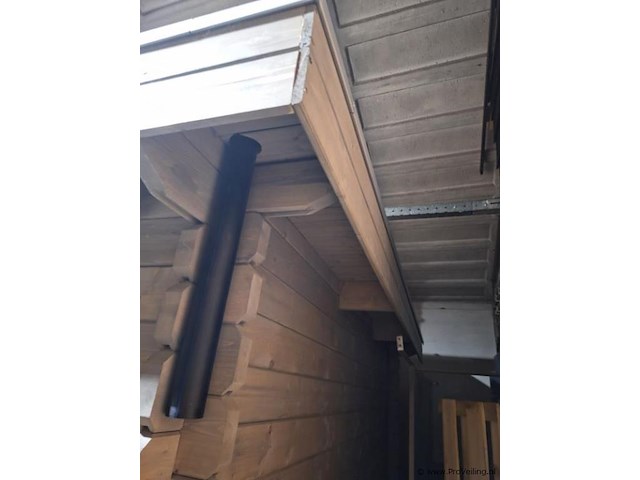 Woodpro (vuren) blokhut - 445x300cm - afbeelding 7 van  17