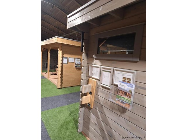 Woodpro (vuren) blokhut - 445x300cm - afbeelding 8 van  17