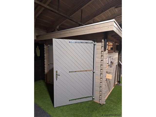 Woodpro (vuren) blokhut - 445x300cm - afbeelding 9 van  17