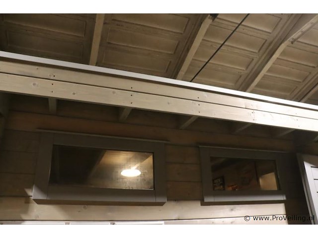 Woodpro (vuren) blokhut - 445x300cm - afbeelding 2 van  22