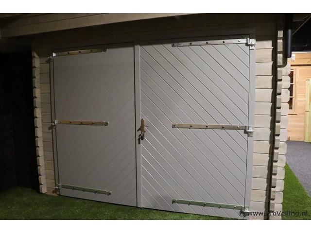 Woodpro (vuren) blokhut - 445x300cm - afbeelding 4 van  22