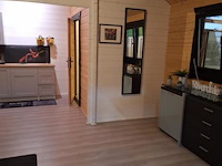 Woodpro vuren tuinhuis met overkapping - 600x950cm - afbeelding 3 van  32