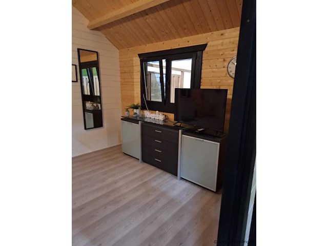 Woodpro vuren tuinhuis met overkapping - 600x950cm - afbeelding 4 van  32