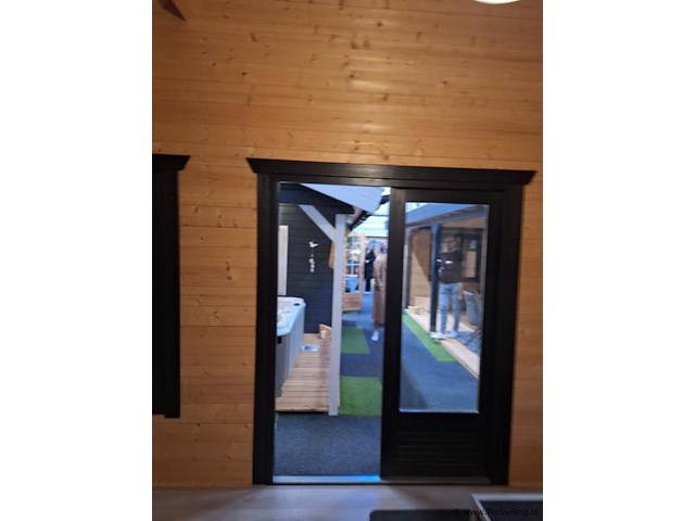 Woodpro vuren tuinhuis met overkapping - 600x950cm - afbeelding 5 van  32