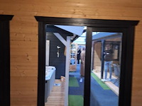 Woodpro vuren tuinhuis met overkapping - 600x950cm - afbeelding 5 van  32