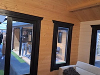 Woodpro vuren tuinhuis met overkapping - 600x950cm - afbeelding 6 van  32