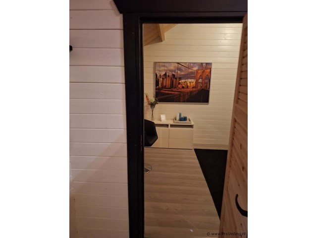 Woodpro vuren tuinhuis met overkapping - 600x950cm - afbeelding 14 van  32