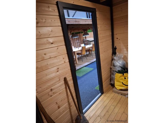 Woodpro vuren tuinhuis met overkapping - 600x950cm - afbeelding 22 van  32