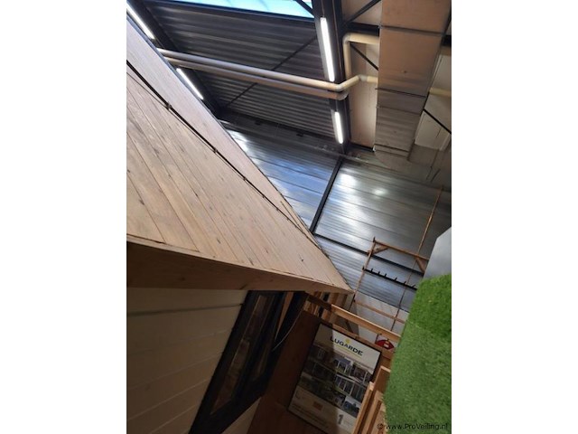 Woodpro vuren tuinhuis met overkapping - 600x950cm - afbeelding 28 van  32