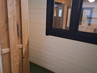 Woodpro vuren tuinhuis met overkapping - 600x950cm - afbeelding 30 van  32