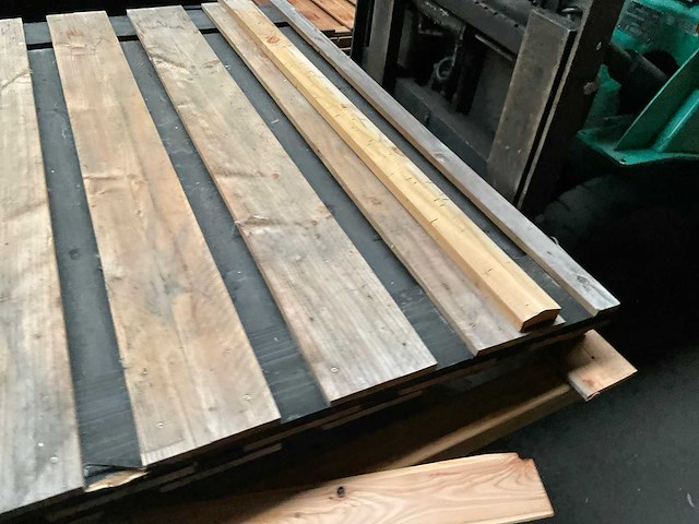 Woodvision douglas plankenscherm 180x180 cm (2x) - afbeelding 2 van  11