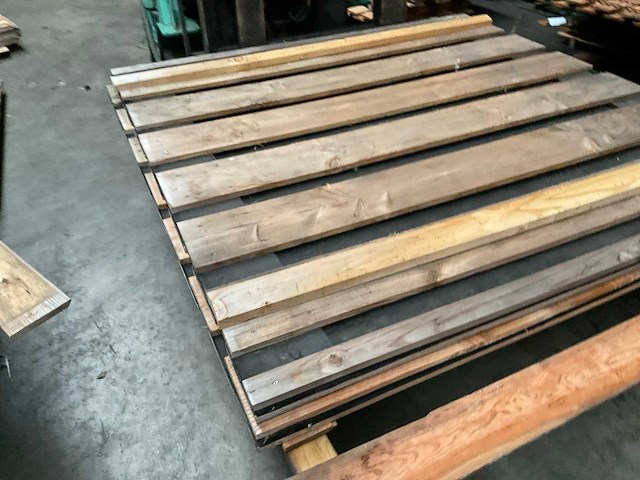 Woodvision douglas plankenscherm 180x180 cm (2x) - afbeelding 5 van  11