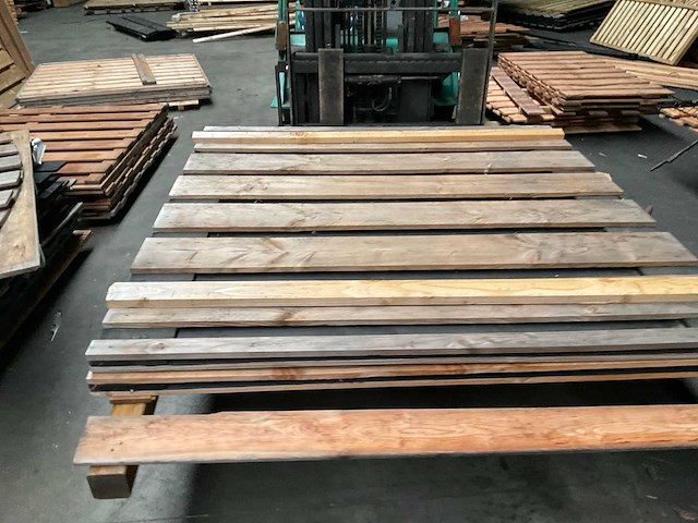 Woodvision douglas plankenscherm 180x180 cm (2x) - afbeelding 4 van  10