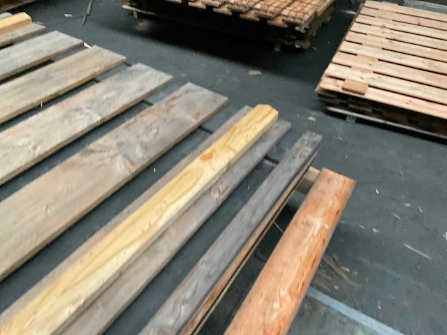 Woodvision douglas plankenscherm 180x180 cm (2x) - afbeelding 8 van  10