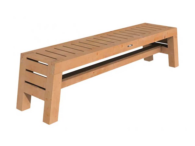 Woodvision douglas tuinbank "riva" - 200x45x45 cm (2x) - afbeelding 1 van  1