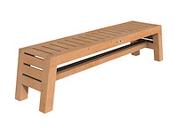 Woodvision douglas tuinbank "riva" - 200x45x45 cm (2x) - afbeelding 1 van  1