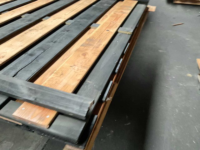 Woodvision douglas tuinscherm 180x180 cm (2x) - afbeelding 7 van  10