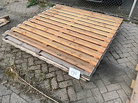 Woodvision douglas tuinscherm 180x180 cm (3x) - afbeelding 1 van  3