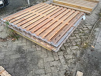 Woodvision douglas tuinscherm 180x180 cm (3x) - afbeelding 2 van  3