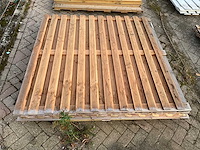 Woodvision douglas tuinscherm 180x180 cm (3x) - afbeelding 3 van  3