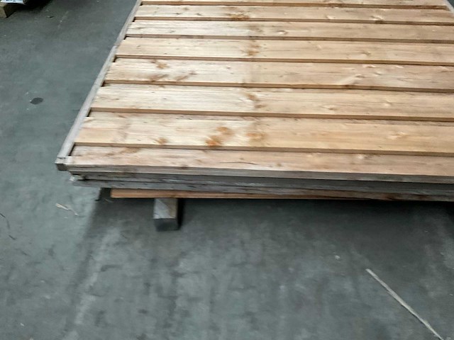 Woodvision douglas tuinscherm 180x180 cm (4x) - afbeelding 7 van  12