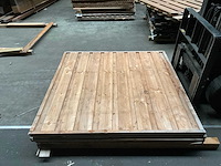 Woodvision douglas tuinscherm 180x180 cm (4x) - afbeelding 1 van  12