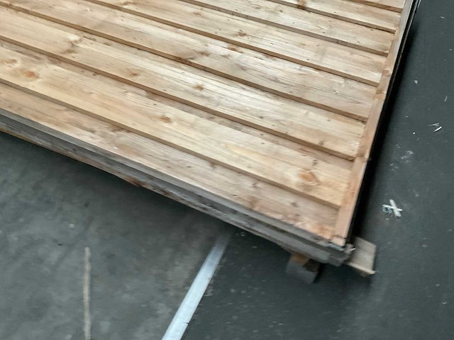 Woodvision douglas tuinscherm 180x180 cm (4x) - afbeelding 5 van  12