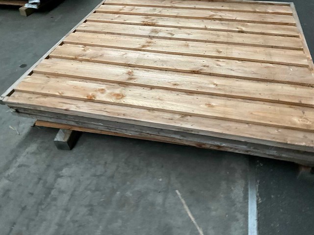 Woodvision douglas tuinscherm 180x180 cm (4x) - afbeelding 4 van  6