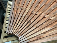 Woodvision geïmpregneerd douglas tuinscherm 180x180 cm (2x) - afbeelding 2 van  9