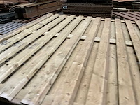 Woodvision geïmpregneerd grenen tuinscherm 180x180 cm (2x) - afbeelding 6 van  7