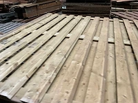 Woodvision geïmpregneerd grenen tuinscherm 180x180 cm (2x) - afbeelding 7 van  8