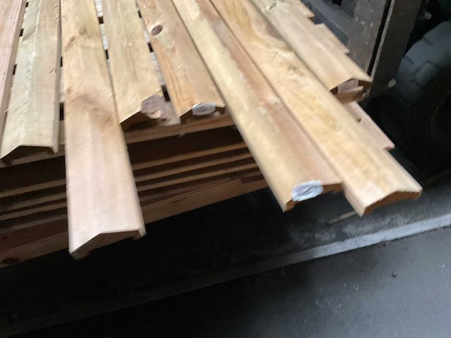 Woodvision geïmpregneerd grenen tuinscherm 180x180 cm (6x) - afbeelding 2 van  11