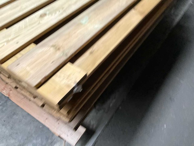 Woodvision geïmpregneerd grenen tuinscherm 180x180 cm (6x) - afbeelding 10 van  11