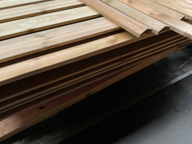 Woodvision geïmpregneerd grenen tuinscherm 180x180 cm (6x) - afbeelding 11 van  11