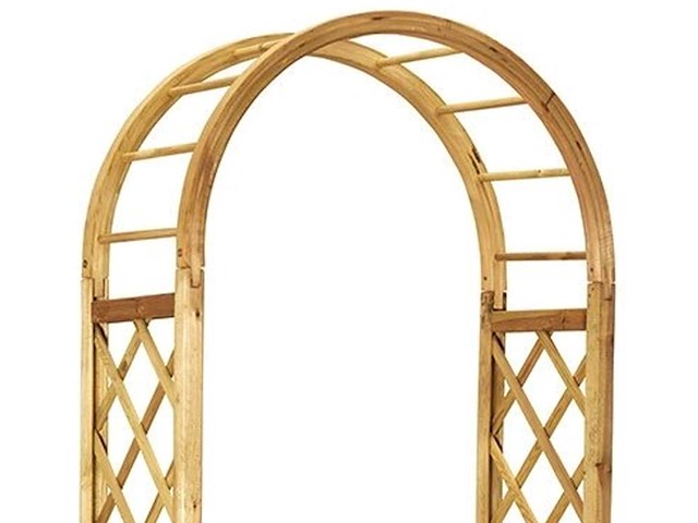 Woodvision grenen rozenboog - 120x298x45 cm - afbeelding 2 van  3