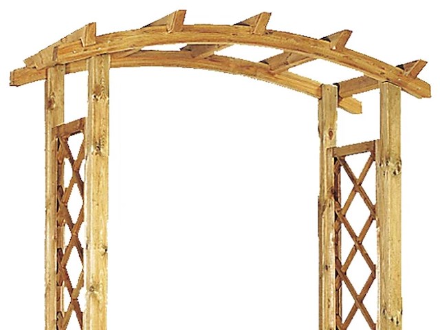 Woodvision grenen rozenboog - 285x120x45 cm - afbeelding 2 van  3