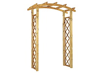 Woodvision grenen rozenboog - 285x120x45 cm - afbeelding 1 van  3