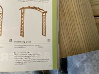 Woodvision grenen rozenboog - 285x230x45 cm - afbeelding 3 van  3