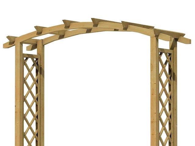 Woodvision grenen rozenboog - 285x230x45 cm - afbeelding 2 van  3